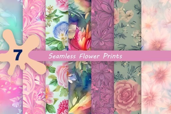 Download Seamless Flower Prints - Flower prints Collection