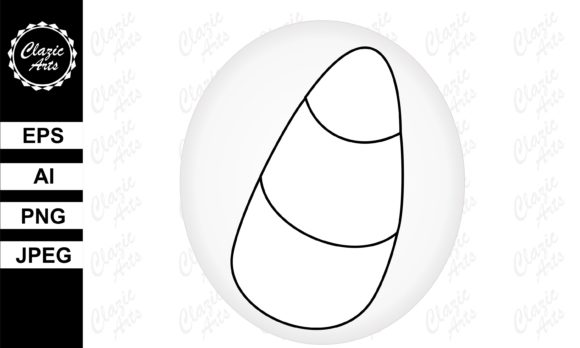Download Candy Corn (Black and White) - Black Collection