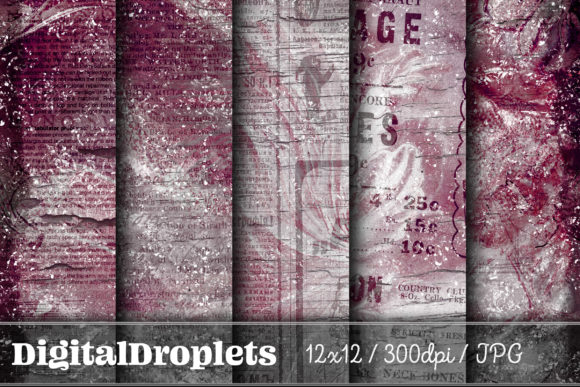 Download Gilded Flower Prints Vol. 7 - Flower prints Collection