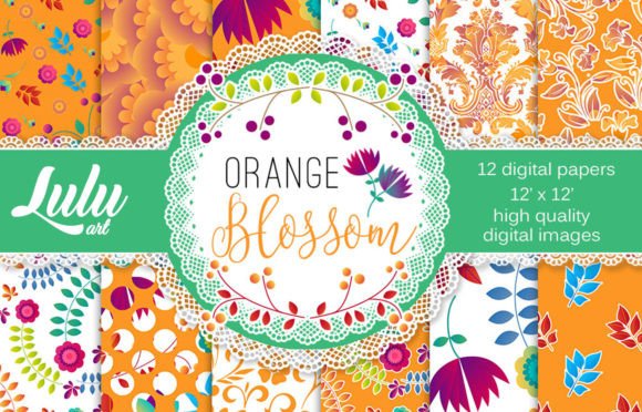 Download Orange Blossom Patterns - Blossom patterns Collection